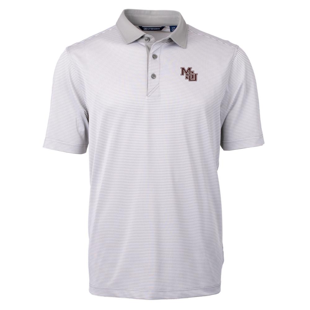 Cutter + Buck MSU Striped Polo