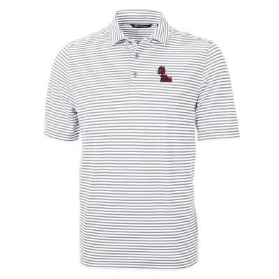Ole Miss Striped Polo