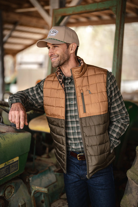 Duck Down Reversible Vest